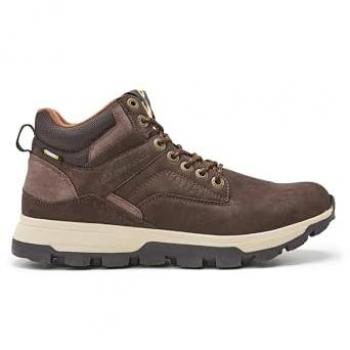 Botas Casual para Hombre Lois 64286 Marrones con Cierre de Cordones y Refuerzo en Talón, Talla 42