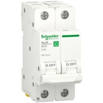 Interruptor Automático Schneider Electric RESI9 1P+N 16A Curva C