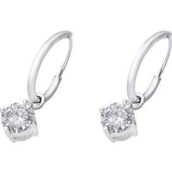 Pendientes Time Road WS02418/12 Plata, Mujer