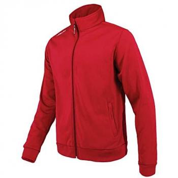 Sudadera Joluvi Score Full Zip Roja Hombre XS