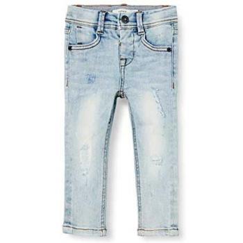 NAME IT Nmmtheo Dnmtem 1305 Pant Noos Jeans, Mezclilla Azul Claro, 80 para Bebés