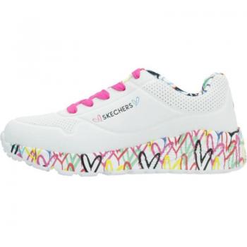 Zapatillas Deportivas SKECHERS UNO LITE - LOVEY LUV para Niña, Modelo Blanco WMLT
