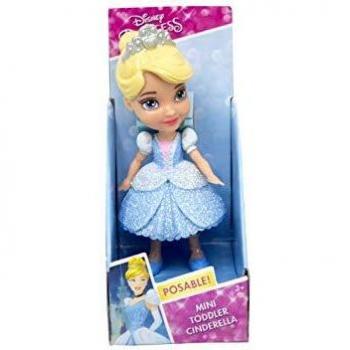 Jakks Pacific Muñeca Princesa Disney Cenicienta con Vestido Azul, Multicolor, 7,5 cm