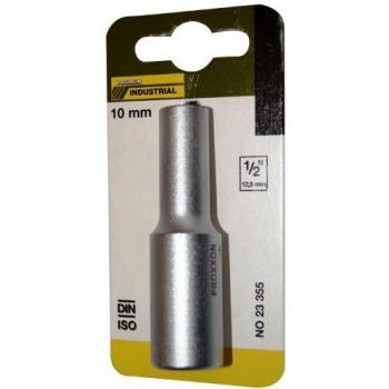 Proxxon 23 355 Vasos Largos de 1/2, Tamaño 10mm, Longitud Total 79mm