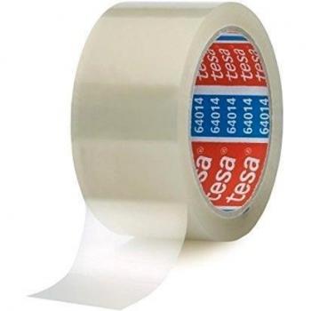 TESA 64014 Cinta adhesiva - 6 Rollos - Transparente - 66mx50mm - 66mx50mm farblos