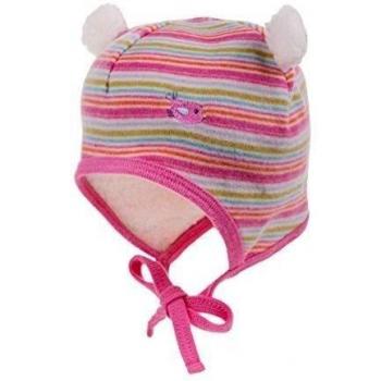 maximo Mütze mit Öhrchen und Stickerei-Gorro Bebé-Niñas,    Multicolore