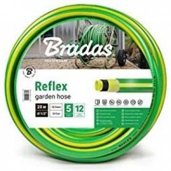 Bradas wfr1/250 50 m, con Revestimiento de 3 Capas Agua Manguera 1/2 Pulgadas, torsiones, Verde, 40 x 40 x 30 cm