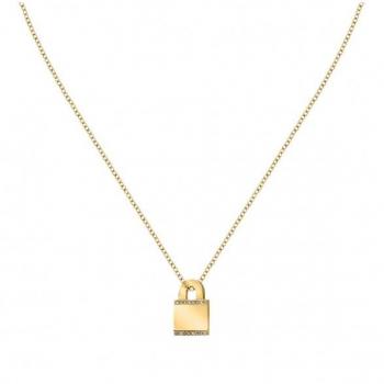 Collar Mujer Morellato SAVL04 - Collar de acero inoxidable, diseño elegante y moderno, con detalles en oro rosa, longitud ajustable, ideal para uso diario o ocasiones especiales