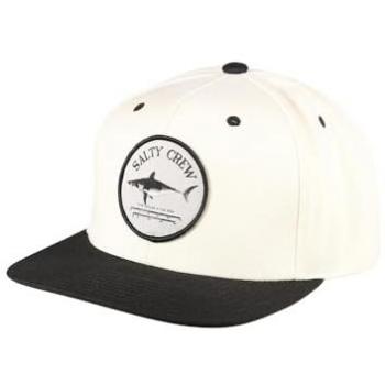 Salty Crew Gorra Bruce 6 Panel Trucker - Gorra de seis paneles, estilo trucker, con diseño gráfico de Bruce, ajuste snapback, malla trasera para ventilación y visera curvada