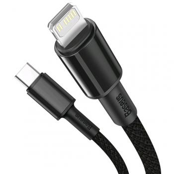 Baseus CATLGD-01 Cable USB-C a Lightning 1m de Longitud Color Negro