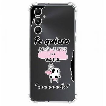 Funda Silicona Antigolpes para Samsung Galaxy A05s Diseño Vaca