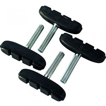 Saccon 348000 Kit de 4 Zapatas, MTB, L-53, Blanco