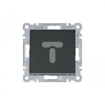 Interruptor Hager Lumina Intense WL0013 color Negro
