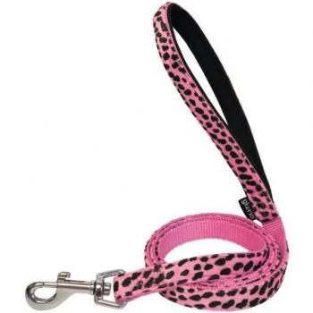 Correa para Perro Gloria Leopardo Rosa