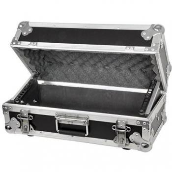 Citronic caso: t4u tamaño 4U Rack abatible de funda para reproductor de medios de comunicación y mezclador