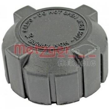 Tapón de depósito de refrigerante METZGER 2140103 - Tapa de anticongelante para FIAT 5951554, 46556737, 1325237080