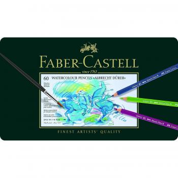 Faber-Castell Albrecht Durer 60-Count Watercolour Pencil Tin Set