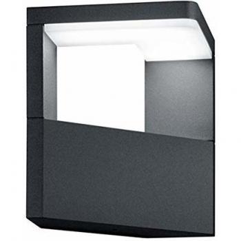 Aplique LED Exterior Moderna 9W Antracita Ganges IP54 1000LM