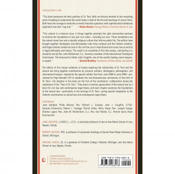 St. Paul and Natural Law: Insights for Modern Legal Theory - Lexington Books Edition