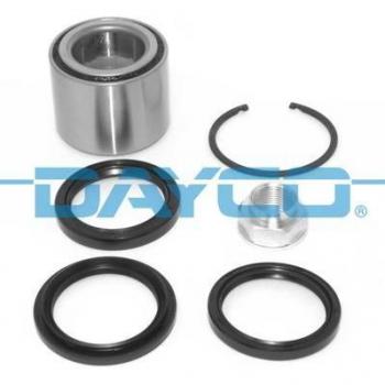 Juego de cojinete de rueda DAYCO KWD1365, incluye rodamientos, juntas y accesorios necesarios para la instalación, diseñado para garantizar un rendimiento óptimo y durabilidad en vehículos
