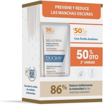 Ducray Melascreen Fluido SPF50 + 40ml + 40ml Duplo Promoción