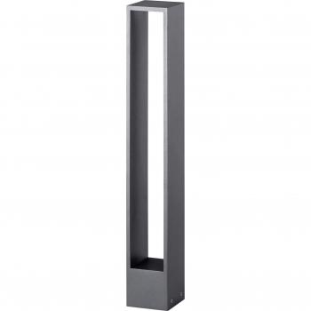 Luz de camino LED Brumberg Trian 9W 3000K IP54 cuadrada grafito