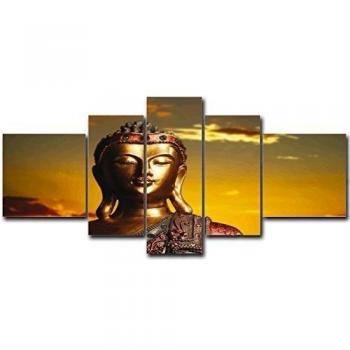DekoArte 64 - Cuadro moderno, Zen Buda, 180 x 85 cm