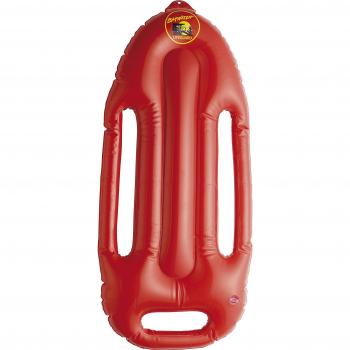 Disfraz Inflable de Salvavidas Baywatch Rojo con Correa y Logo 70cm