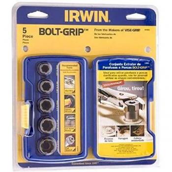 Irwin 394001 Bolt Grip Fastener Remover Base Set of 5, Multi