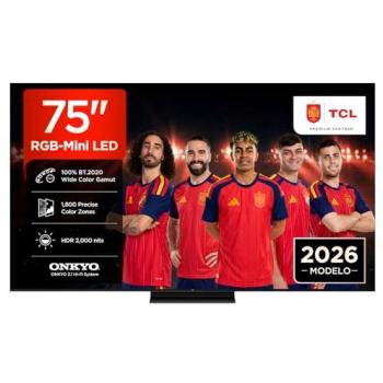 Televisor TCL 75 RM7L Mini LED 4K Smart TV HDR 2000 nits Dolby Vision & Atmos, Google TV