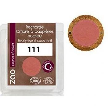 Zao Recharge Ombre Nacrée 111 Rose Pêche 3g