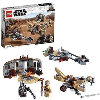 LEGO 75299 Star Wars: The Mandalorian Problemas en Tatooine, Set de Construcción con Figura de Baby Yoda El Niño, Temporada 2