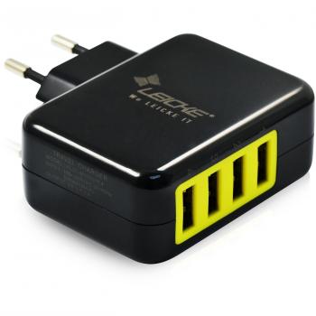 Leicke NT33407 - Cargador de pared con entrada USB