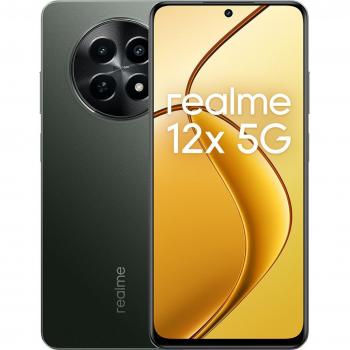Realme 12x 5G Smartphone Libre de 128GB + 6GB RAM en Color Negro