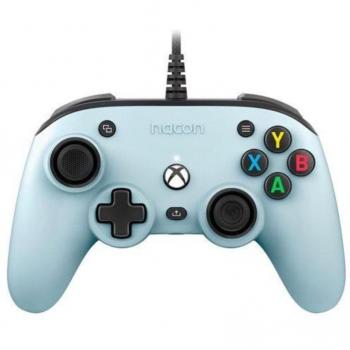 Nacon Pro Compact Wired Controller Azul Pastel para Xbox Series X|S, Xbox One y PC