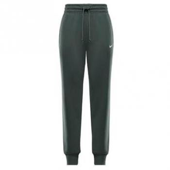 Pantalones de Chándal Nike Phoenix Fleece para Mujer - Talle Medio - Verde - M (EU 40-42)