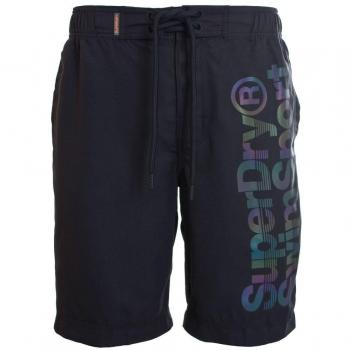 Superdry m30kp021f2-dpp-Bañador Hombre    Negro Black