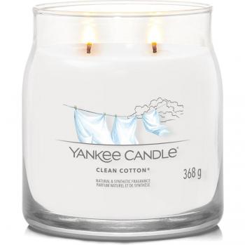 Yankee Candle Clean Cotton Signature Medium Jar 368g