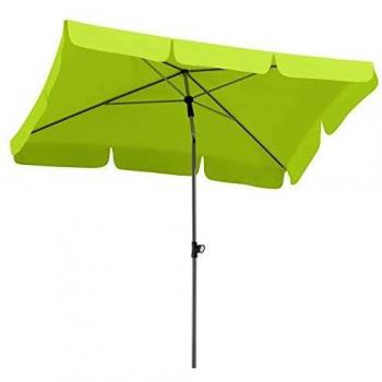 Parasol Schneider Locarno, Verde Manzana, Aprox. 180 x 120 cm, 4 Piezas, Rectangular