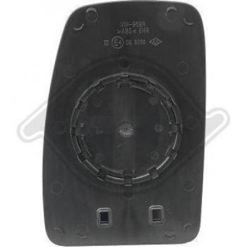 Cristal de espejo retrovisor exterior DIEDERICHS 4486026