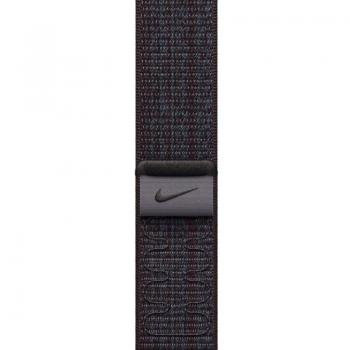 Apple Watch Nike Sport Loop Black/Blue 45mm