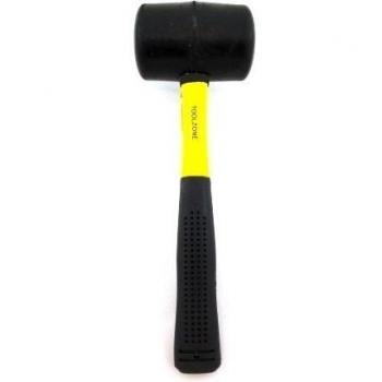 Toolzone 32Oz Rubber Mallet Fibre Handle by Toolzone
