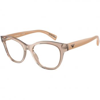 Emporio Armani EA3162 5850 Women’s Eyeglasses Brown Size 52 (Frame Only) - Blue Light Block Available