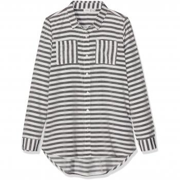 NAME IT Nithappy Ls Long Shirt Nmt, Blusa para Niñas, Multicolor
