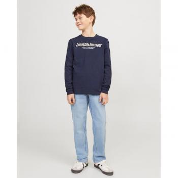 Jack & Jones Boys Regular Fit Light Blue Stretch Jeans Clark