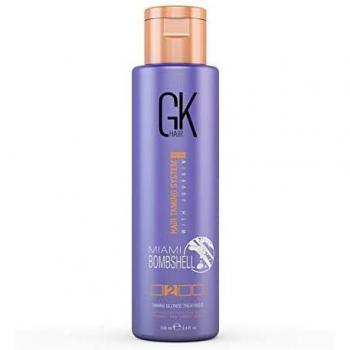 Mascarilla de Queratina Miami Bombshell para Cabello Rubio y Con Mechas 100 ml