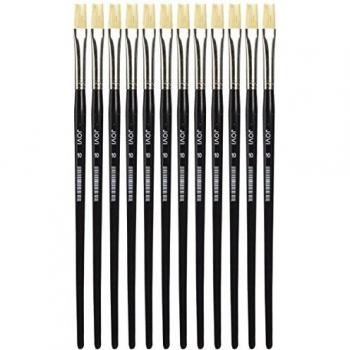 Jovi 8308, Pinceles pelo cerda nº 8, caja de 12 unidades