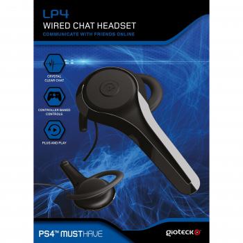 Gioteck - LP4 Auricular con Micrófono con Hilo