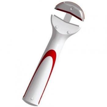 Leifheit 03120 Ergofix - Abretarros, Abridor Color Blanco y Rojo