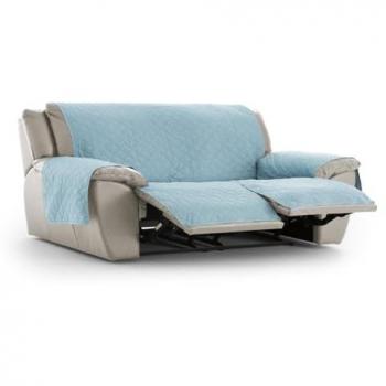 Funda sofá Relax 3X2 práctica MonteBlanco, características: diseño práctico, color turquesa, dimensiones de 100 x 110 x 160 cm, apta para sofás de 3 plazas